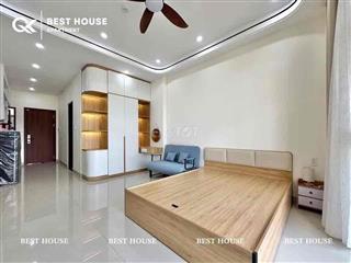 TRỐNG LẠI STUDIO FULL NỘI THẤT BAN CÔNG 👾NGUYỄN VĂN QUÁ👾CHỢ CẦU