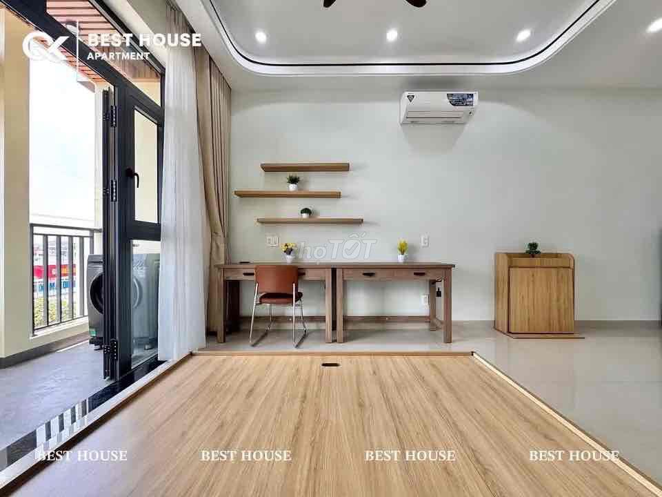 TRỐNG LẠI STUDIO FULL NỘI THẤT BAN CÔNG 👾NGUYỄN VĂN QUÁ👾CHỢ CẦU