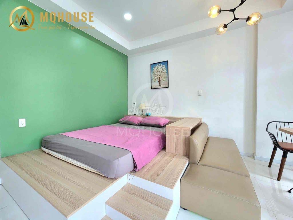 TRỐNG LẠI CĂN STUDI BAN CÔNG FULL NỘI THẤT 👾 VƯỜN LÀI 👾THỚI AN👾