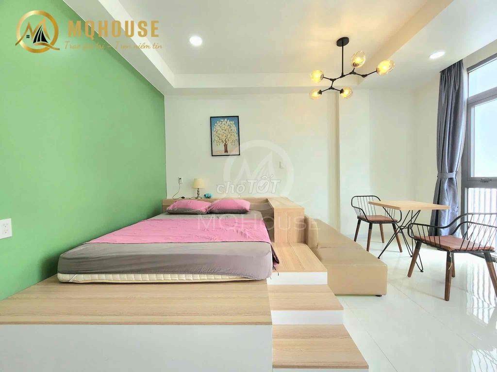 TRỐNG LẠI CĂN STUDI BAN CÔNG FULL NỘI THẤT 👾 VƯỜN LÀI 👾THỚI AN👾
