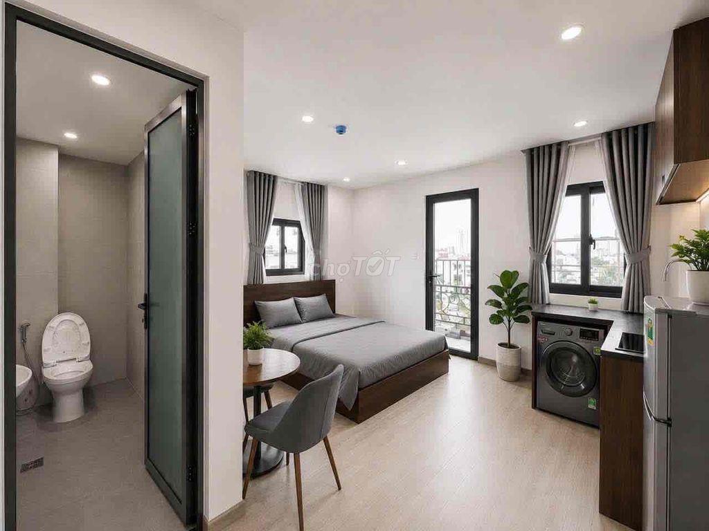 Căn hộ studio mới xây gần Etown, HVHK
