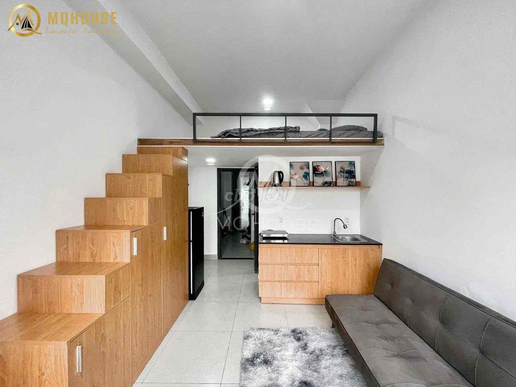 🏡 CĂN HỘ CAO CẤP GẦN ĐH VĂN LANG_IUH_GÁC CAO 2M_BANCOL_NỘI THẤT ĐẦY ĐỦ