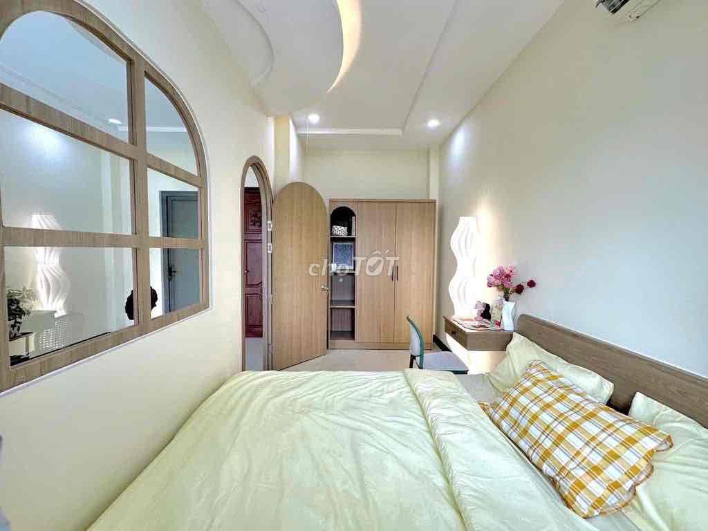 TRỐNG LẠI CĂN HỘ STUDIO FULL NỘI THẤT 🚩🚩_NGAY ĐƯỜNG TRUNG MỸ TÂY