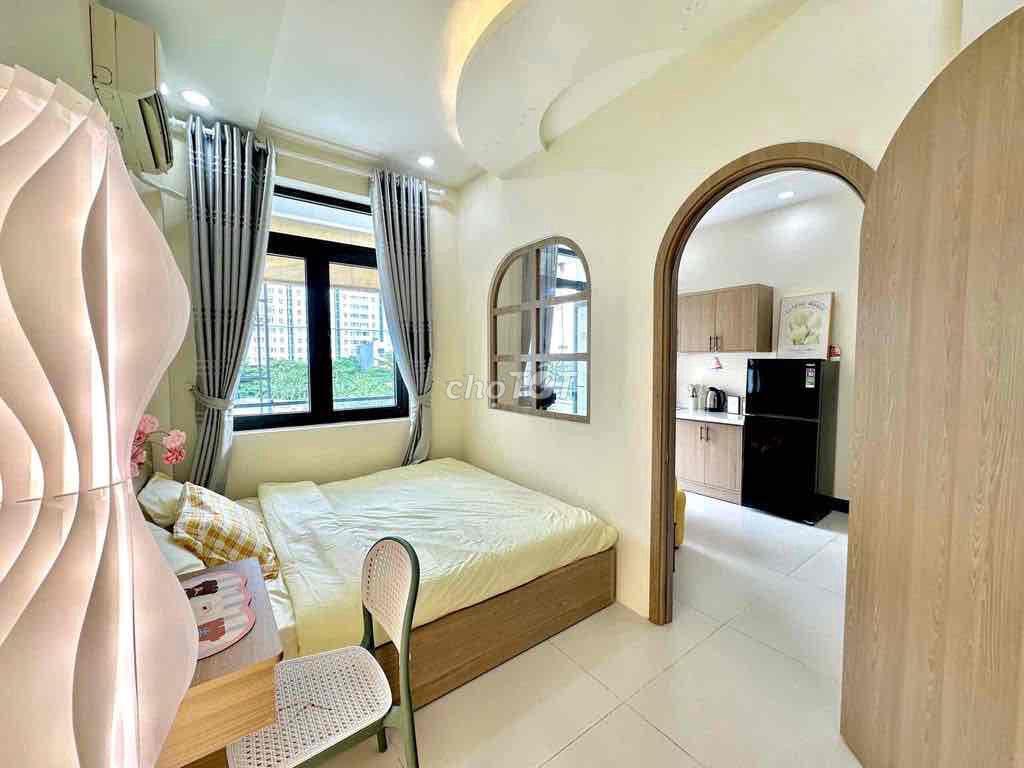 TRỐNG LẠI CĂN HỘ STUDIO FULL NỘI THẤT 🚩🚩_NGAY ĐƯỜNG TRUNG MỸ TÂY