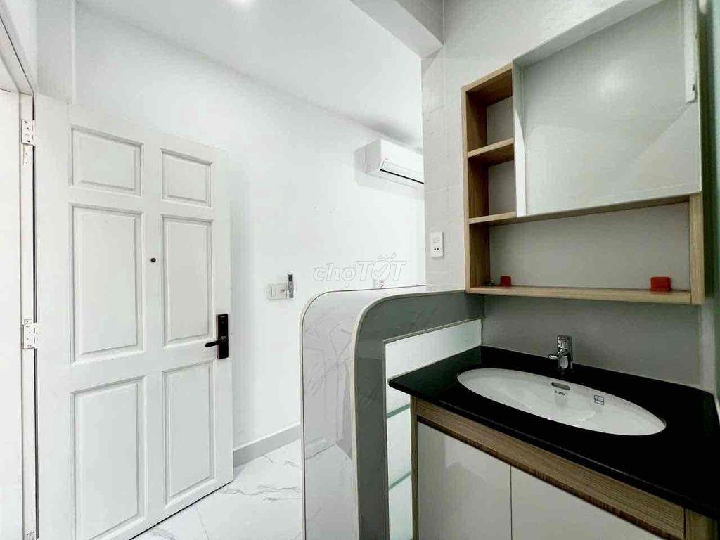 NGAY ĐH VĂN HIẾN_ÂU CƠ_STUDIO MỚI 100%_ FULL NT_TÁCH BẾP_BAN CÔNG