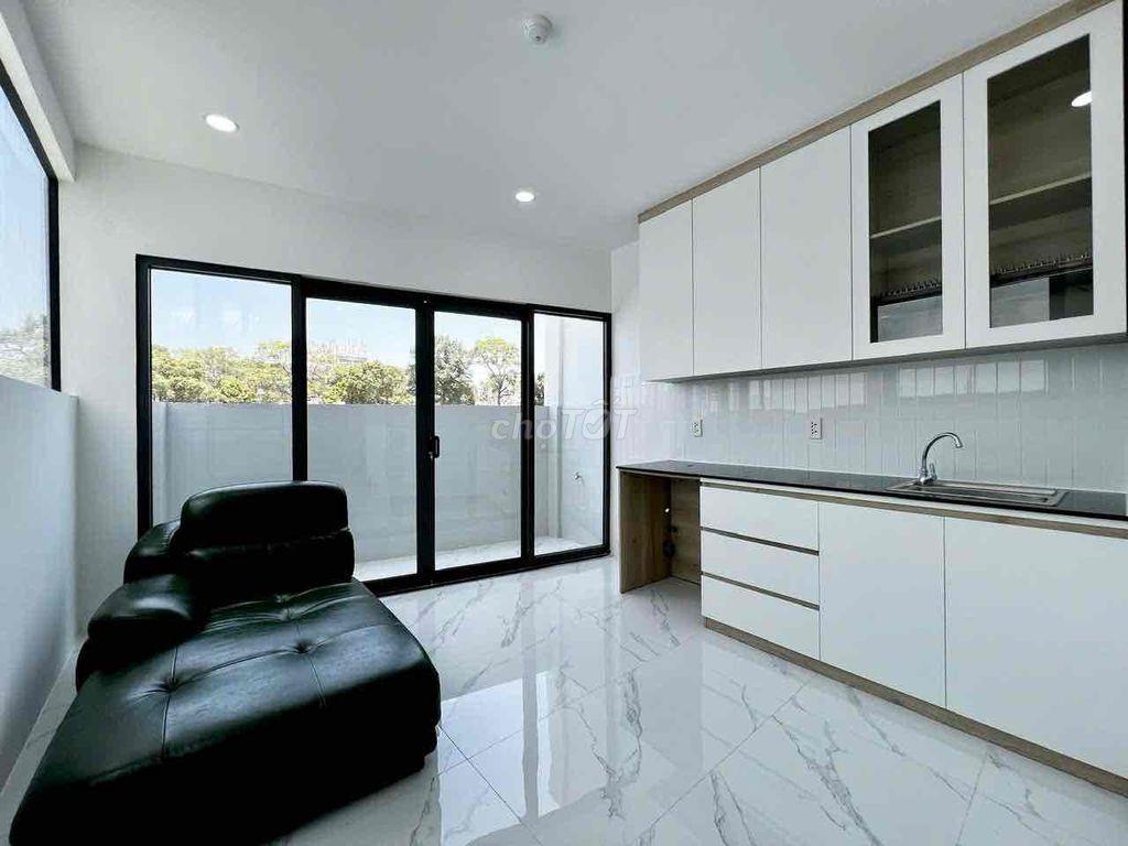 NGAY ĐH VĂN HIẾN_ÂU CƠ_STUDIO MỚI 100%_ FULL NT_TÁCH BẾP_BAN CÔNG