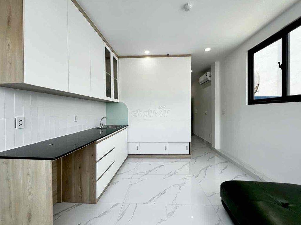 NGAY ĐH VĂN HIẾN_ÂU CƠ_STUDIO MỚI 100%_ FULL NT_TÁCH BẾP_BAN CÔNG
