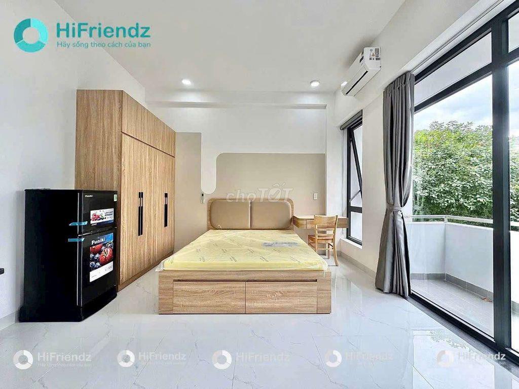 STUDIO BAN CÔNG VIEW XANH MÁT NGAY SÂN BAY TÂN SƠN NHẤT_GẦN HUFLIT