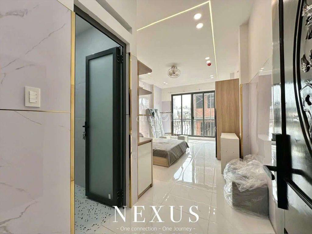 CĂN HỘ STUDIO FULL NỘI THẤT NGAY SÁT HỌC VIỆN HÀNG KHÔNG_CẦU VUỢT HHT