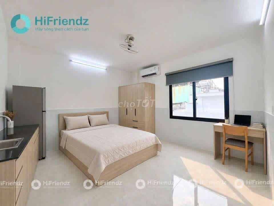 🔥CĂN HỘ MỚI XÂY NGAY CÁCH MẠNG THÁNG 8_ FULL NT CỬA SỔ TRỜI Ở LIỀN