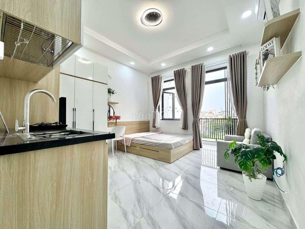 🍀STUDIO SIÊU PHẨM MỚI XÂY FULL NỘI THẤT BAN CÔNG_VỊ TRÍ GIÁP Q10