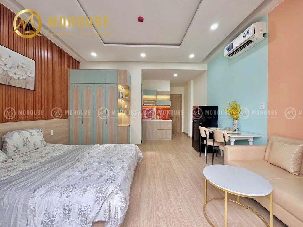 🔥STUDIO FULL NỘI THẤT CÓ BAN CÔNG SIÊU THOÁNG NGAY ETOWN CỘNG HÒA
