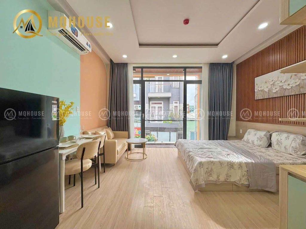 🔥STUDIO FULL NỘI THẤT CÓ BAN CÔNG SIÊU THOÁNG NGAY ETOWN CỘNG HÒA