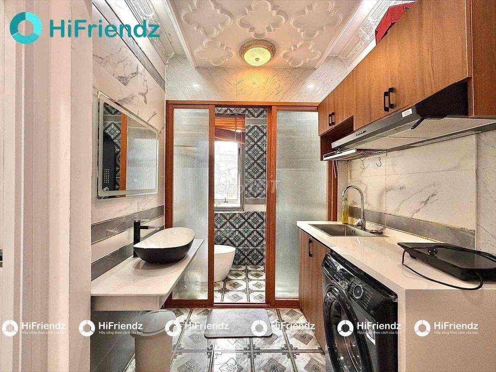 Studio Tách Bếp - Đầy Đủ Tiện Nghi ngay CV Làng Hoa tiện đi Sân Bay