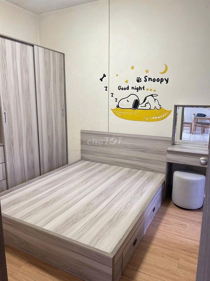 Chung cư Phan Văn Trị, GV: 65m2, 2p ngủ, máy lạnh, 7,8tr/tháng