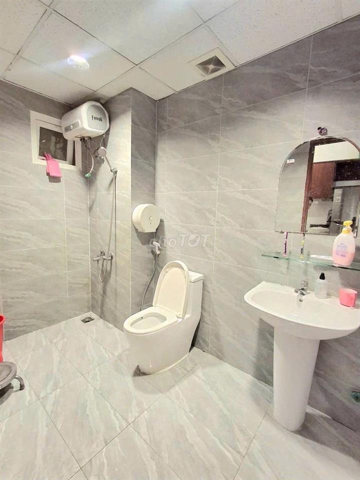 Chung cư Phan Văn Trị, GV: 65m2, 2p ngủ, máy lạnh, 7,8tr/tháng