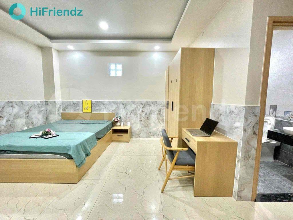 CĂN HỘ MINI FULL NỘI THẤT MẶT TIỀN ĐƯỜNG QUANG TRUNG CÓ TỦ LẠNH