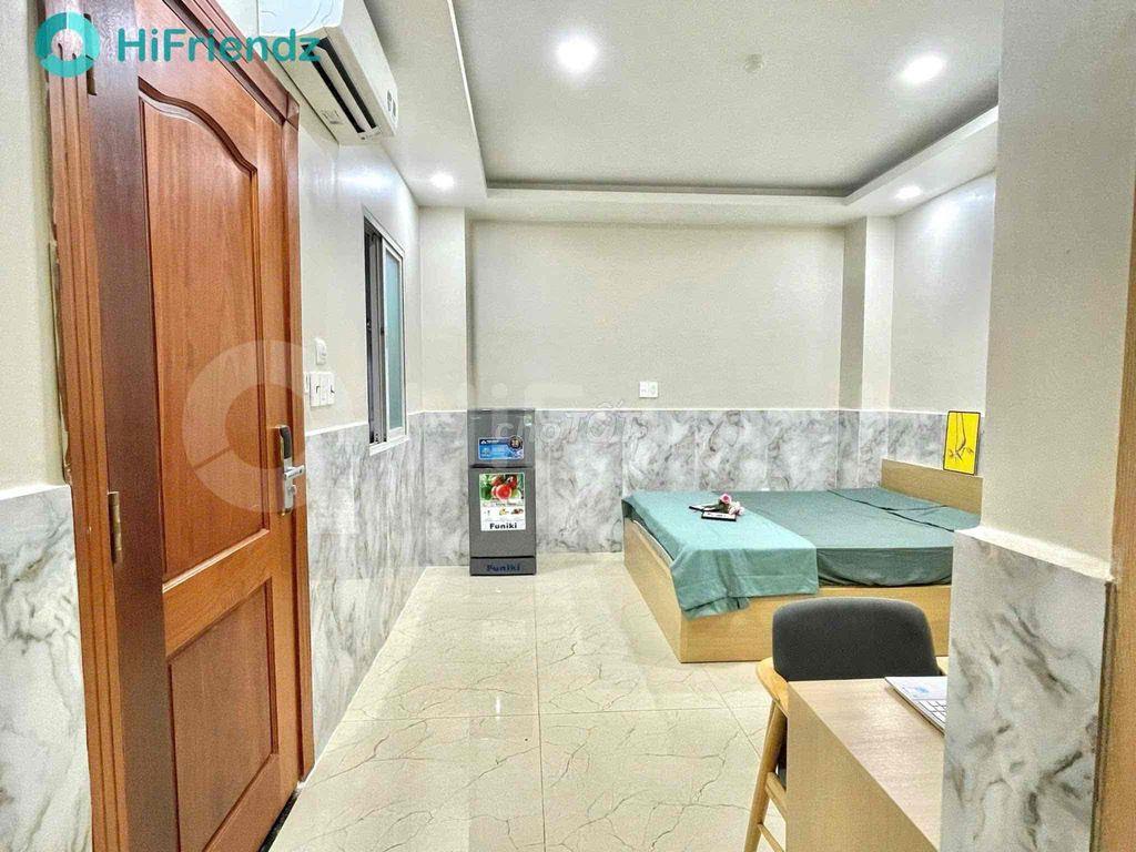 CĂN HỘ MINI FULL NỘI THẤT MẶT TIỀN ĐƯỜNG QUANG TRUNG CÓ TỦ LẠNH