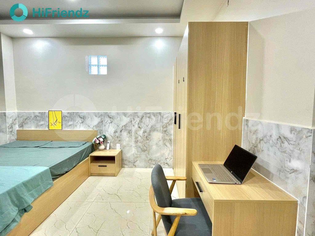 CĂN HỘ MINI FULL NỘI THẤT MẶT TIỀN ĐƯỜNG QUANG TRUNG CÓ TỦ LẠNH