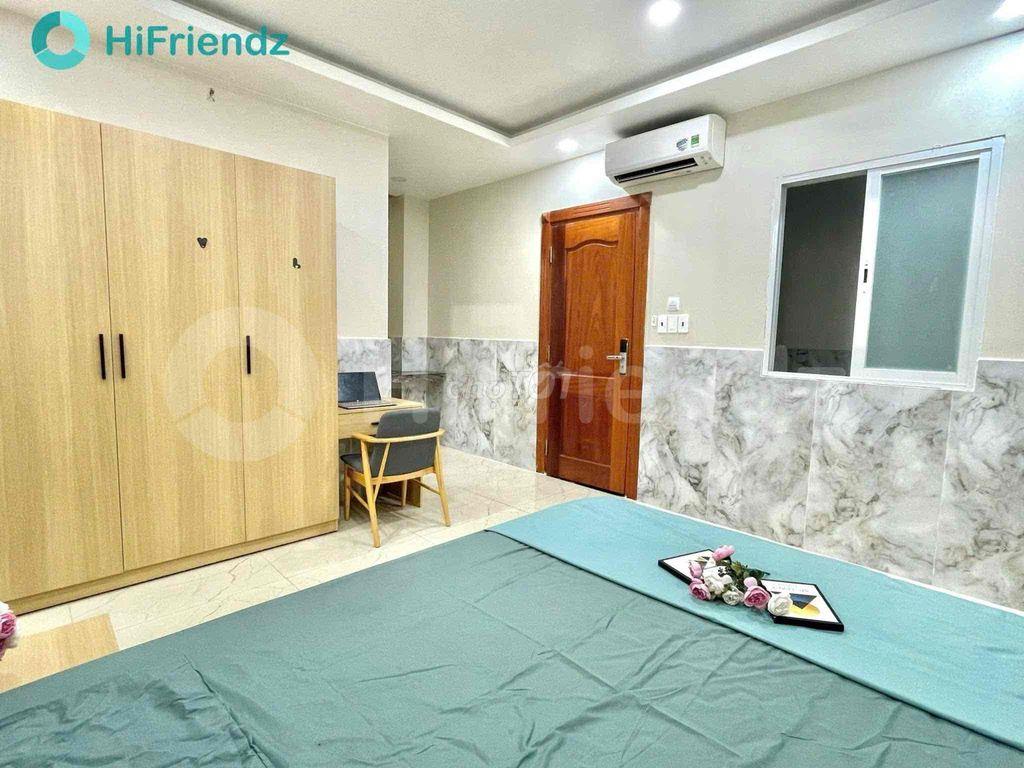 CĂN HỘ MINI FULL NỘI THẤT MẶT TIỀN ĐƯỜNG QUANG TRUNG CÓ TỦ LẠNH