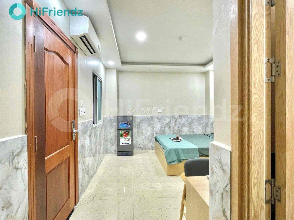 CĂN HỘ MINI FULL NỘI THẤT MẶT TIỀN ĐƯỜNG QUANG TRUNG CÓ TỦ LẠNH