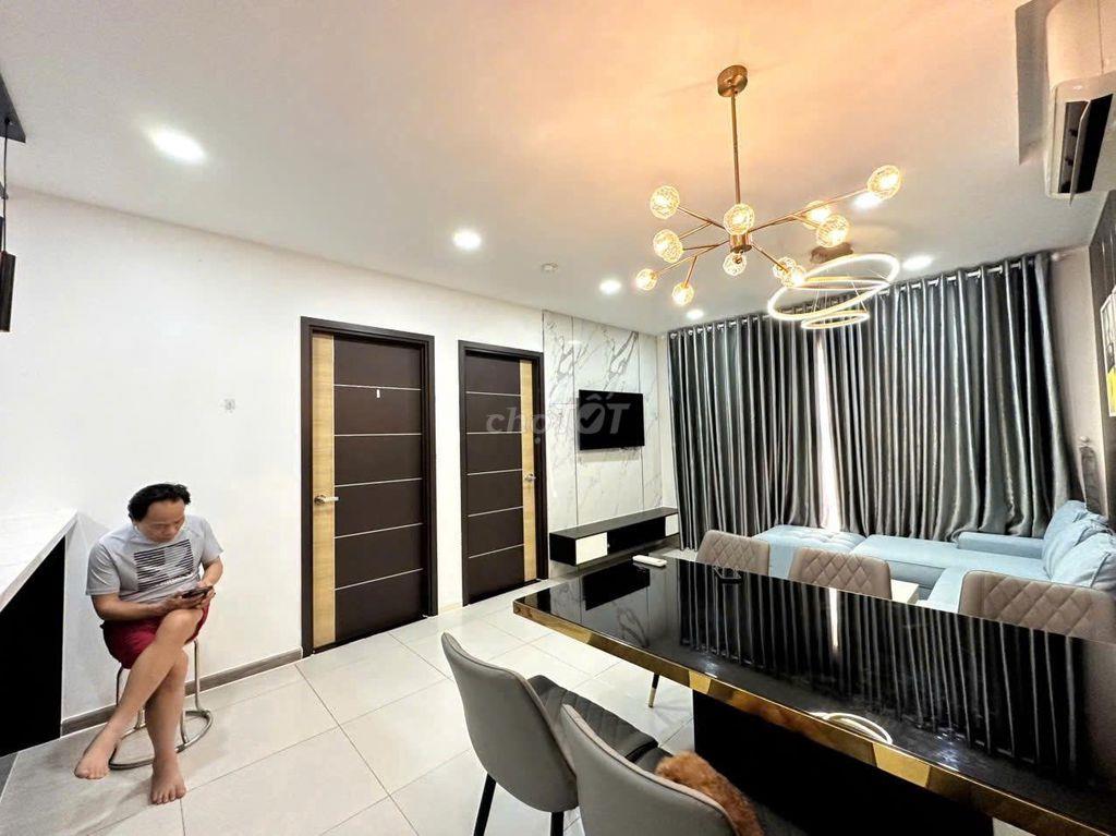 Cho Thuê CC Cao Cấp Xi Grand Court 19tr, 90m2, 3PN, 2WC, Full NT.