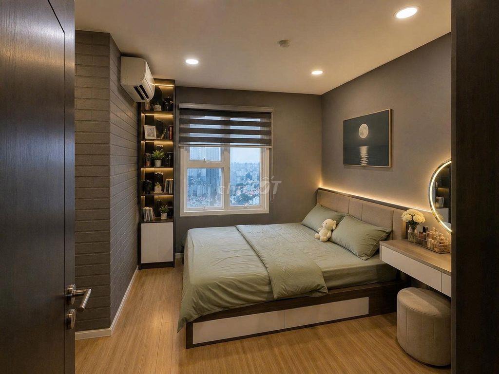 Cho Thuê CC Cao Cấp Xi Grand Court 19tr, 90m2, 3PN, 2WC, Full NT.