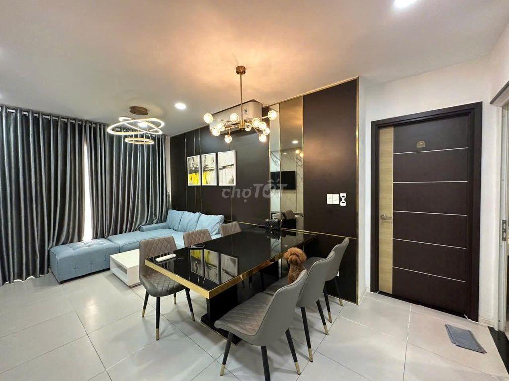 Cho Thuê CC Cao Cấp Xi Grand Court 19tr, 90m2, 3PN, 2WC, Full NT.