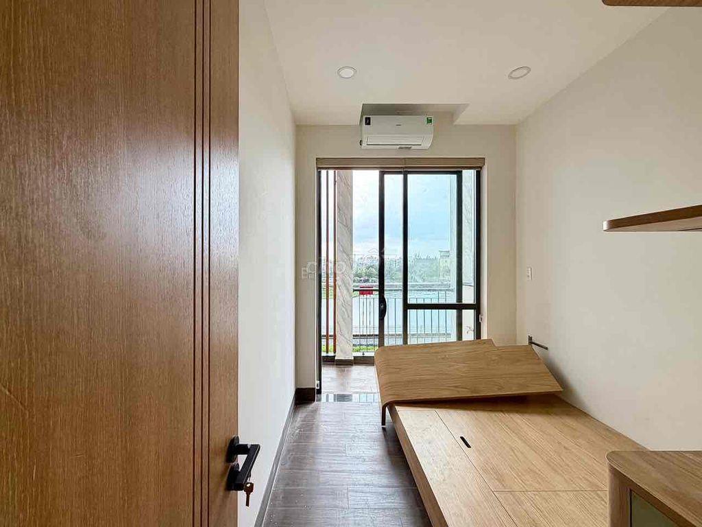 2 phòng ngủ, 1 phòng khách view sông Vàm Thuật ban công full nội thất