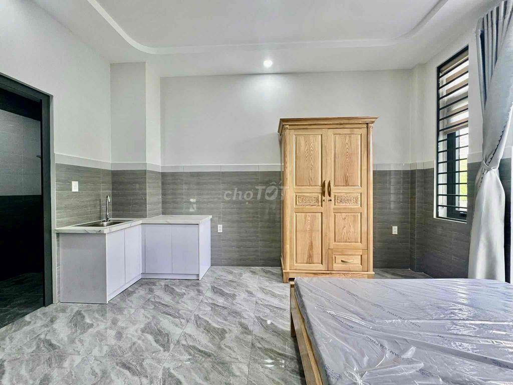 Cho Thuê Căn Hộ Mới Xây 100% DT 25m2 Có Ban Công Ful Nội Thất Q12