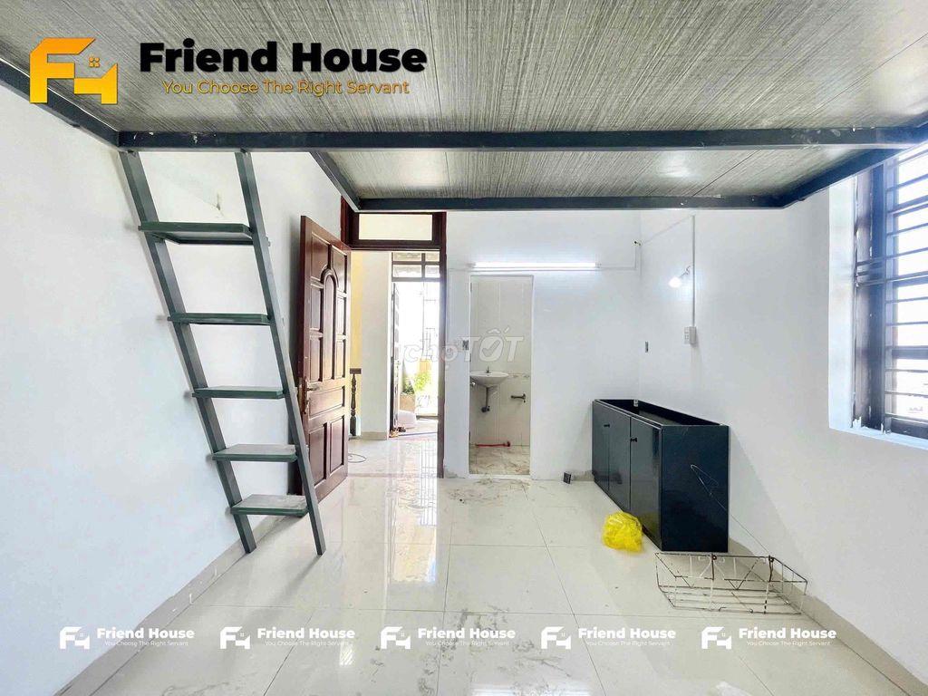 Cửa sổ trời thoáng mát, gác cao không đụng đầu, căn hộ mới xấy