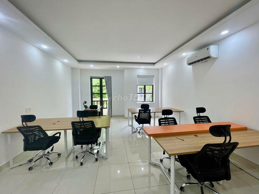cho thuê văn phòng cityland có ban công thang máy 5tr5