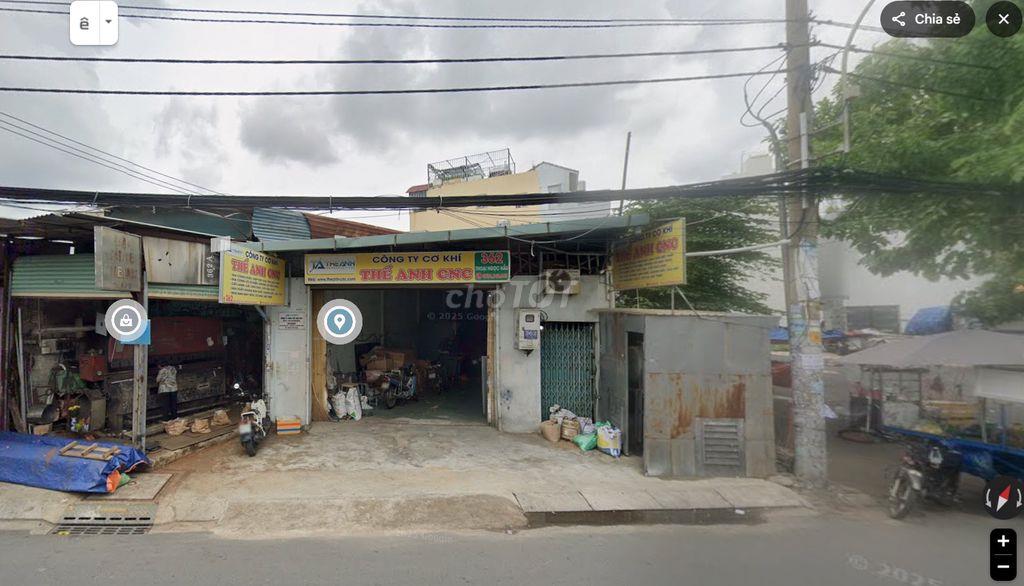 Cho thuê lô đất 2500m2 Quận Tân Phú giá 250tr/tháng (gần Đầm Sen)