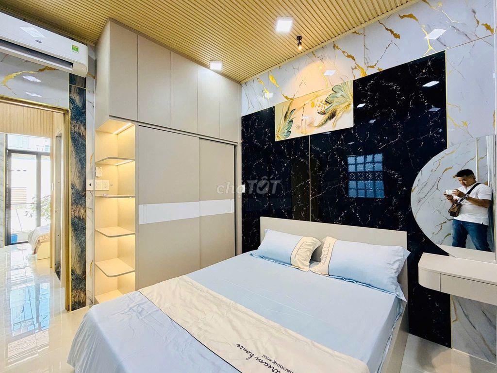 cho thuê nhà nguyên căn 2PN 2WC sẵn máy lạnh máy giặc 12tr/tháng