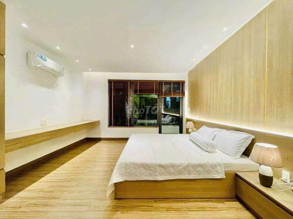CHO THUÊ NHÀ FULL NỘI THẤT GARA XE HƠI 4PN 5WC NGUYỄN VĂN KHỐI P8 GV