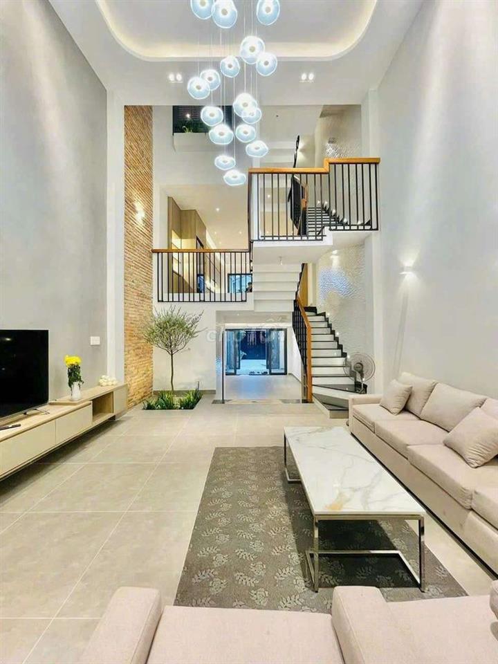 CHO THUÊ NHÀ FULL NỘI THẤT GARA XE HƠI 4PN 5WC NGUYỄN VĂN KHỐI P8 GV