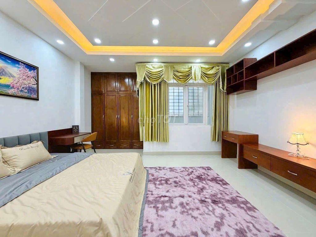 CHO THUÊ NHÀ FULL NỘI THẤT GARA OTO 5PN 6WC NGUYỄN TƯ GIẢN P12