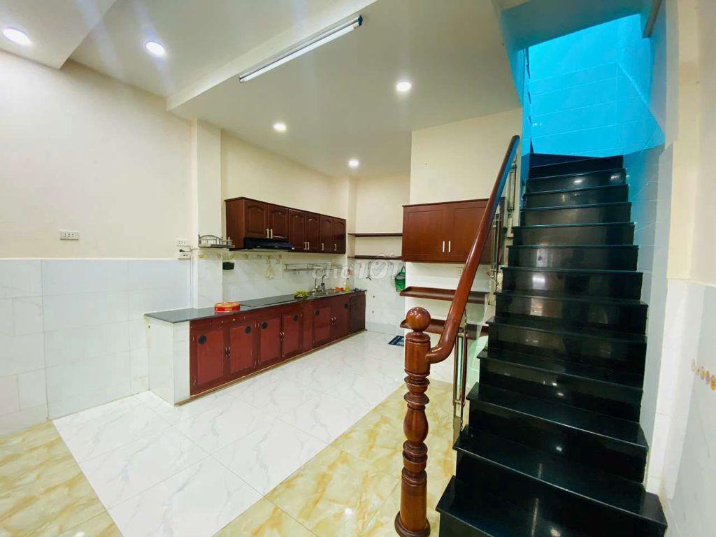 CHO THUÊ NHÀ MẶT TIỀN TRÂN BÁ GIAO P5 GÒ VẤP 4PN 2WC