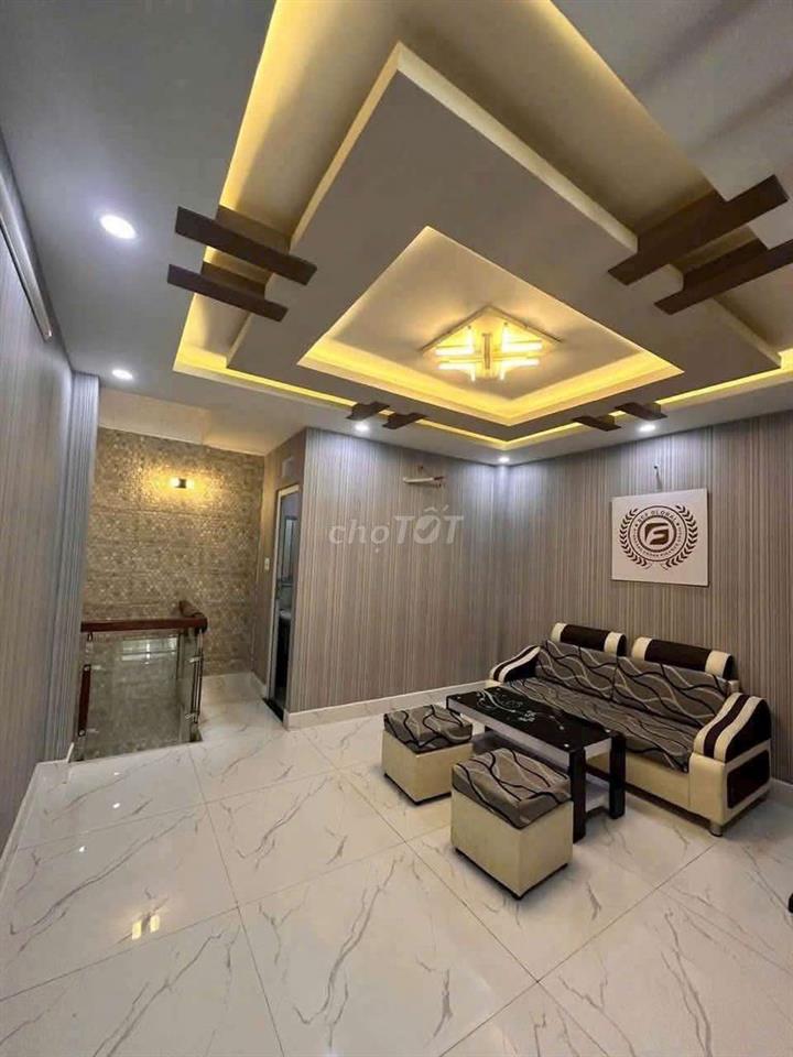 CHO THUÊ NHÀ HẺM XE TẢI THÔNG 4PN 6WC LÊ VĂN THỌ P9 GÒ VẤP