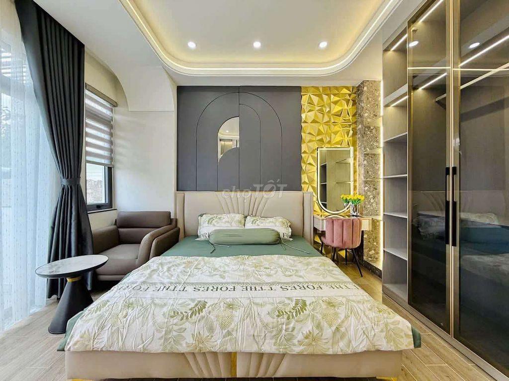CHO THUÊ NHÀ NGUYÊN CĂN FULL NỘI THẤT 5PN 4WC PHƯỜNG 13 GÒ VẤP