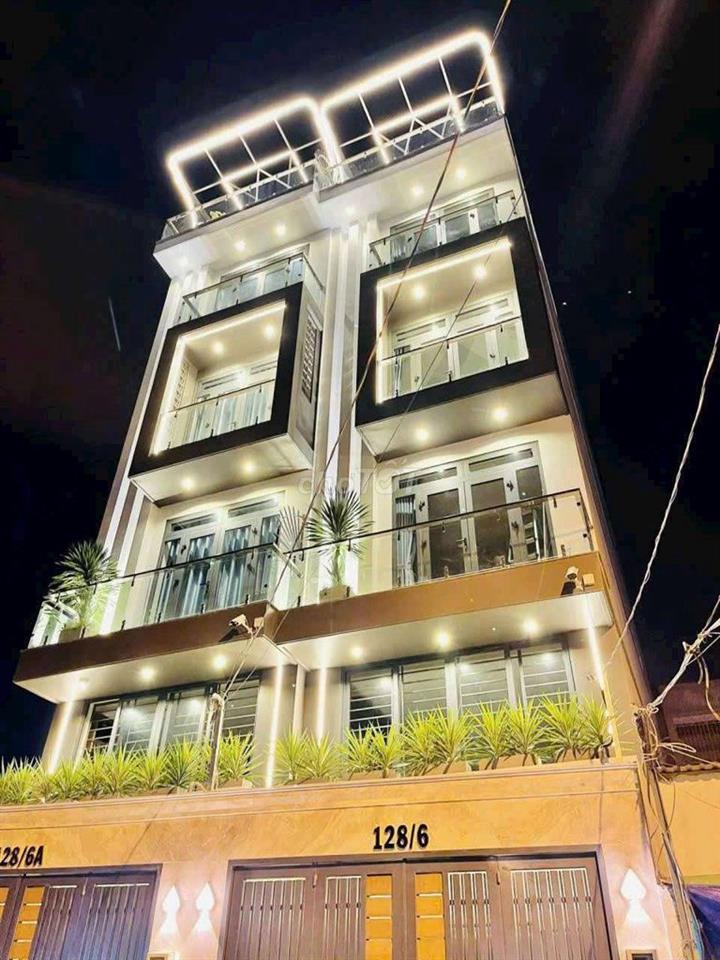 CHO THUÊ NHÀ MT FULL NỘI THẤT CÓ THANG MÁY 6PN 7WC MT DS19 P8 GÒ VẤP