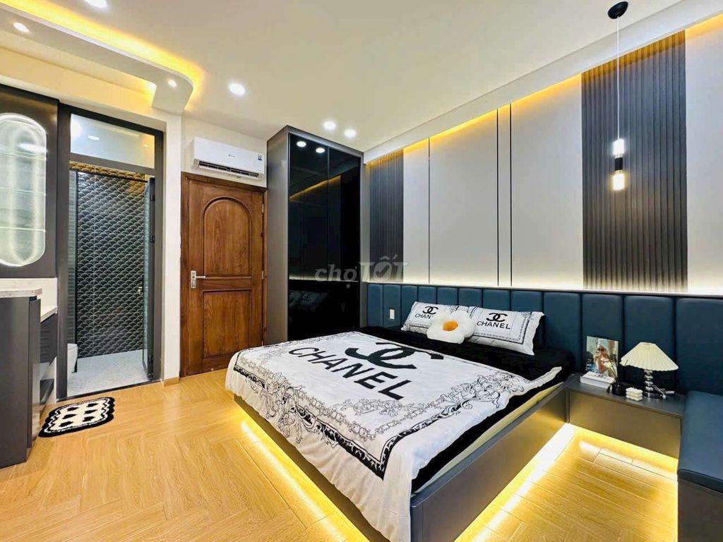 CHO THUÊ NHÀ FULL NỘI THẤT GARA OTO 4PN 6WC QUANG TRUNG P8 GÒ VẤP