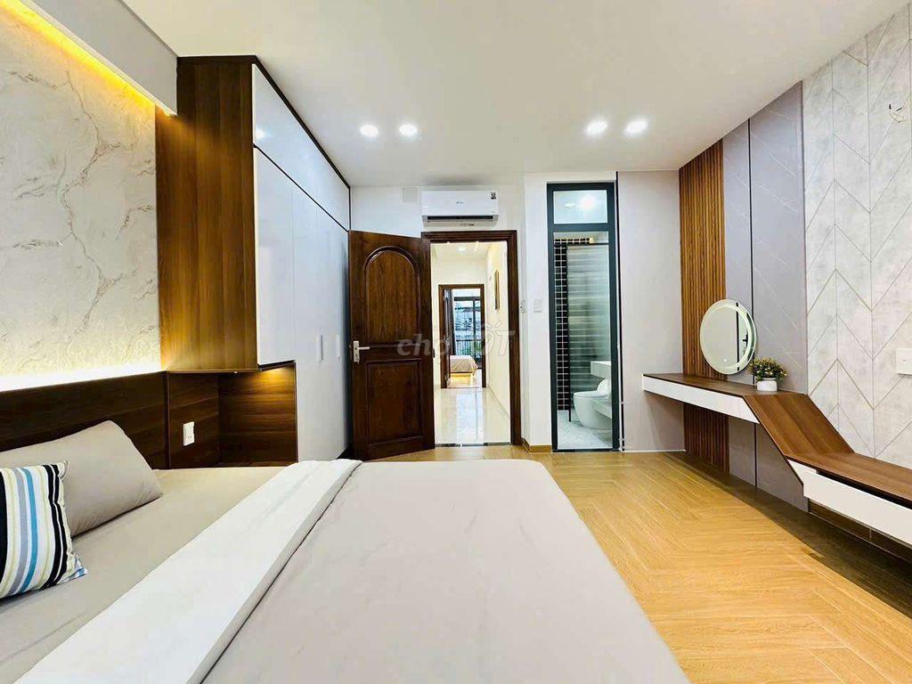 CHO THUÊ NHÀ FULL NỘI THẤT GARA OTO 4PN 6WC QUANG TRUNG P8 GÒ VẤP