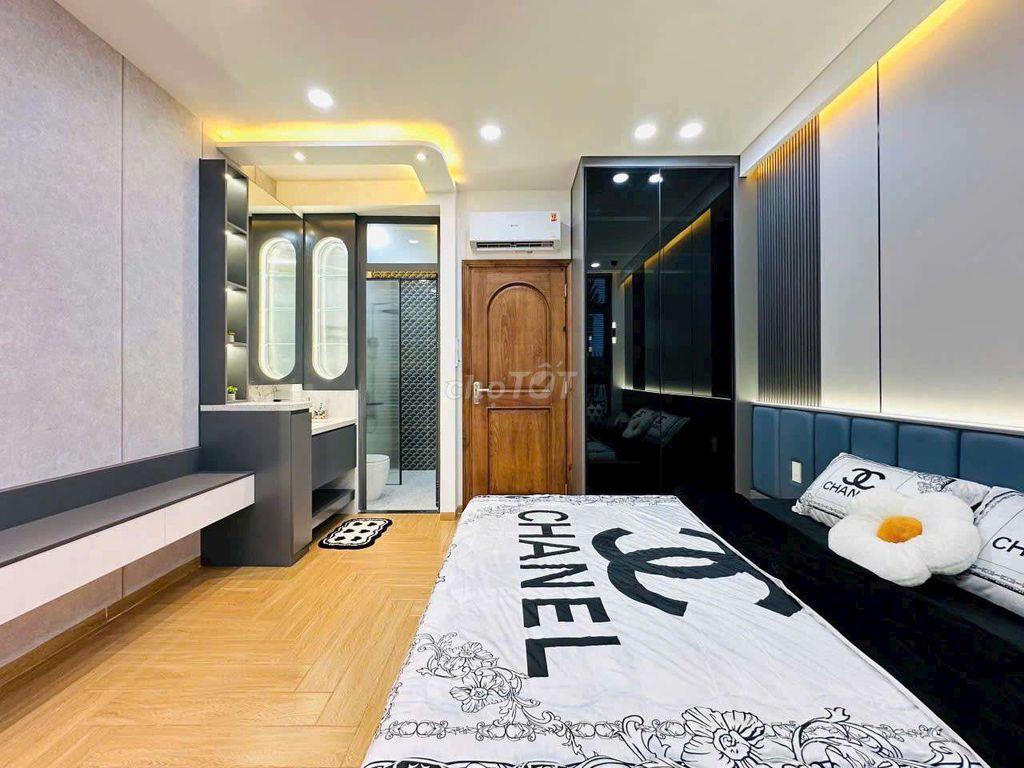 CHO THUÊ NHÀ FULL NỘI THẤT GARA OTO 4PN 6WC QUANG TRUNG P8 GÒ VẤP