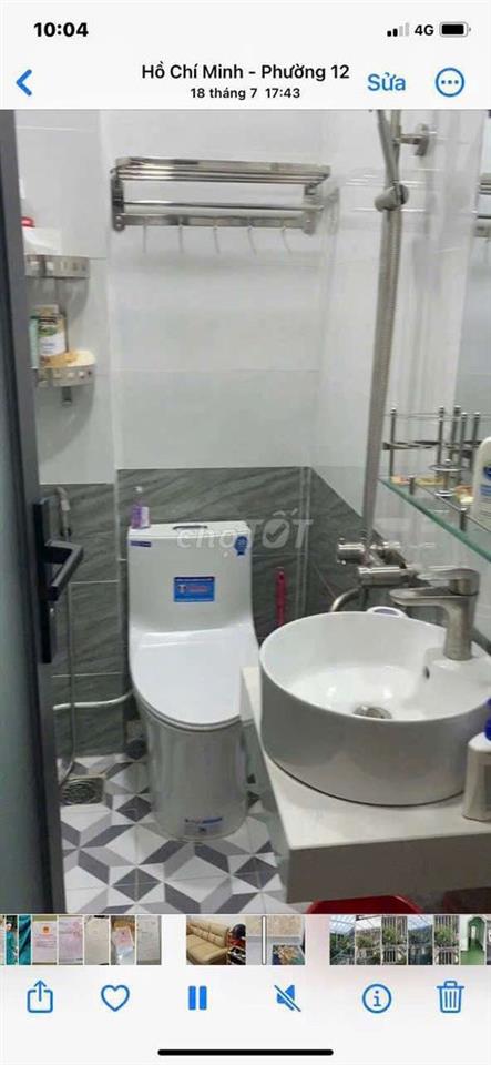 CHK THUÊ NHÀ HXH FULL NỘI THẤT HÙYNH VĂN NGHỆ 2PN 2WC