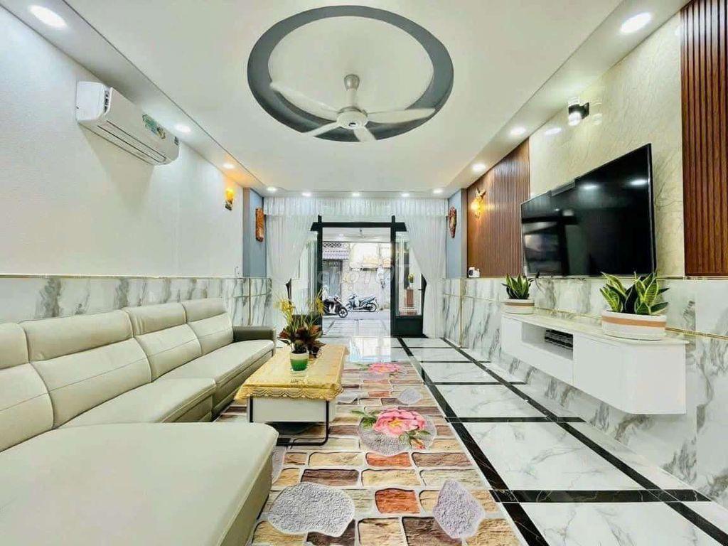 CHO THUÊ NHÀ FULL NỘI THẤT CÓ THANG MÁY 4PN 5WC MẲ TIỀN P11 GÒ VẤP