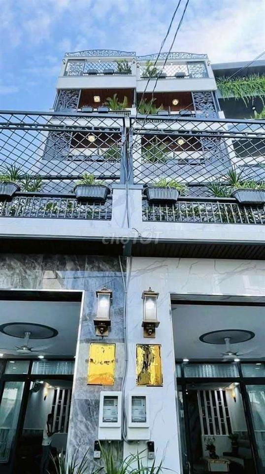 CHO THUÊ NHÀ FULL NỘI THẤT CÓ THANG MÁY 4PN 5WC MẲ TIỀN P11 GÒ VẤP