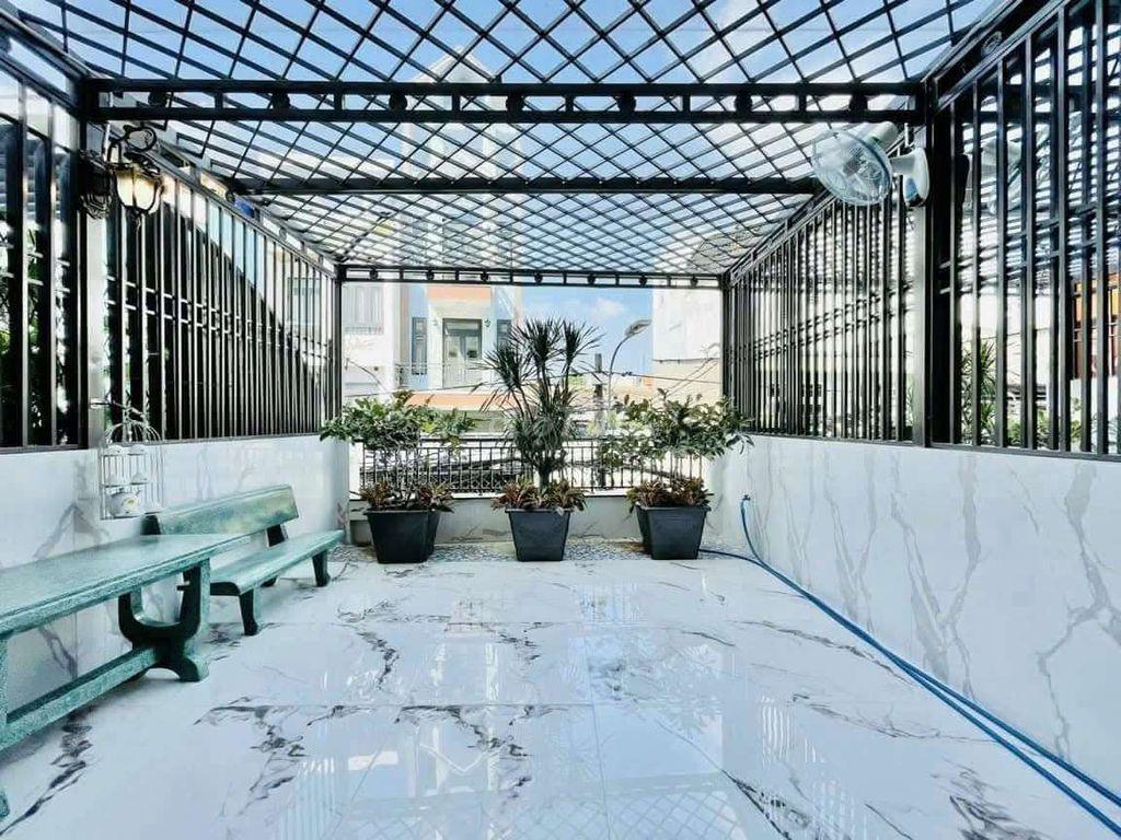 CHO THUÊ NHÀ FULL NỘI THẤT CÓ THANG MÁY 4PN 5WC MẲ TIỀN P11 GÒ VẤP