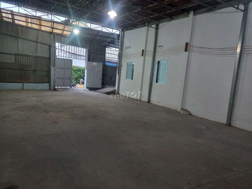 Cho thuê kho xưởng 500m.đường xe tải 8m.