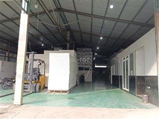 Cho thuê kho 1200m.Đường xe container. mặt tiền đường lê văn khương